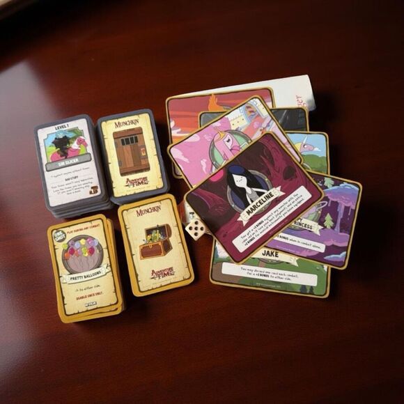 2014 Munchkin Adventure Time Game Steve Jackson Games Complete - Picture 4 of 9
